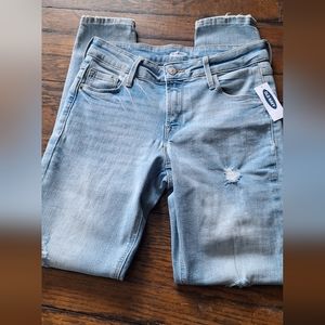 Old Navy High Rise Rockstar Super Skinny Size 2